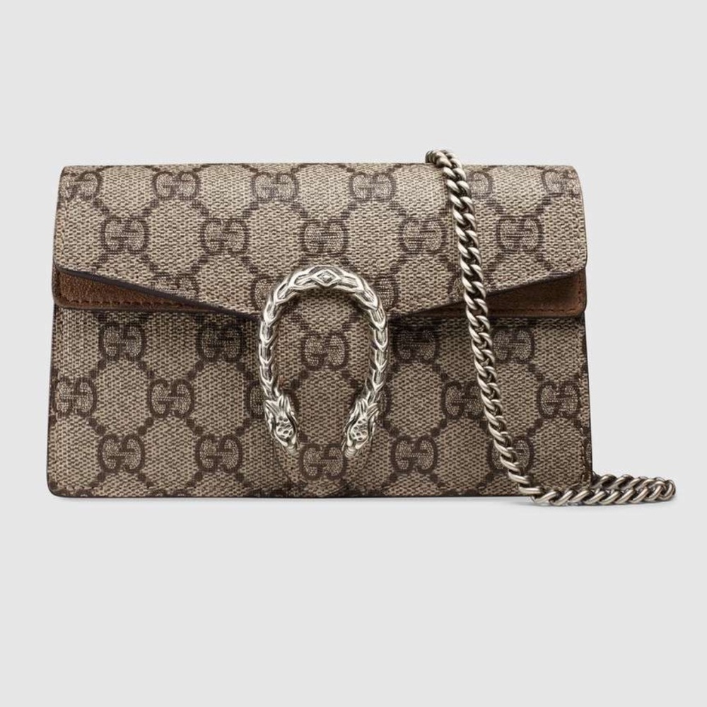 GUCCI Dionysus GG Supreme Super Mini Bag